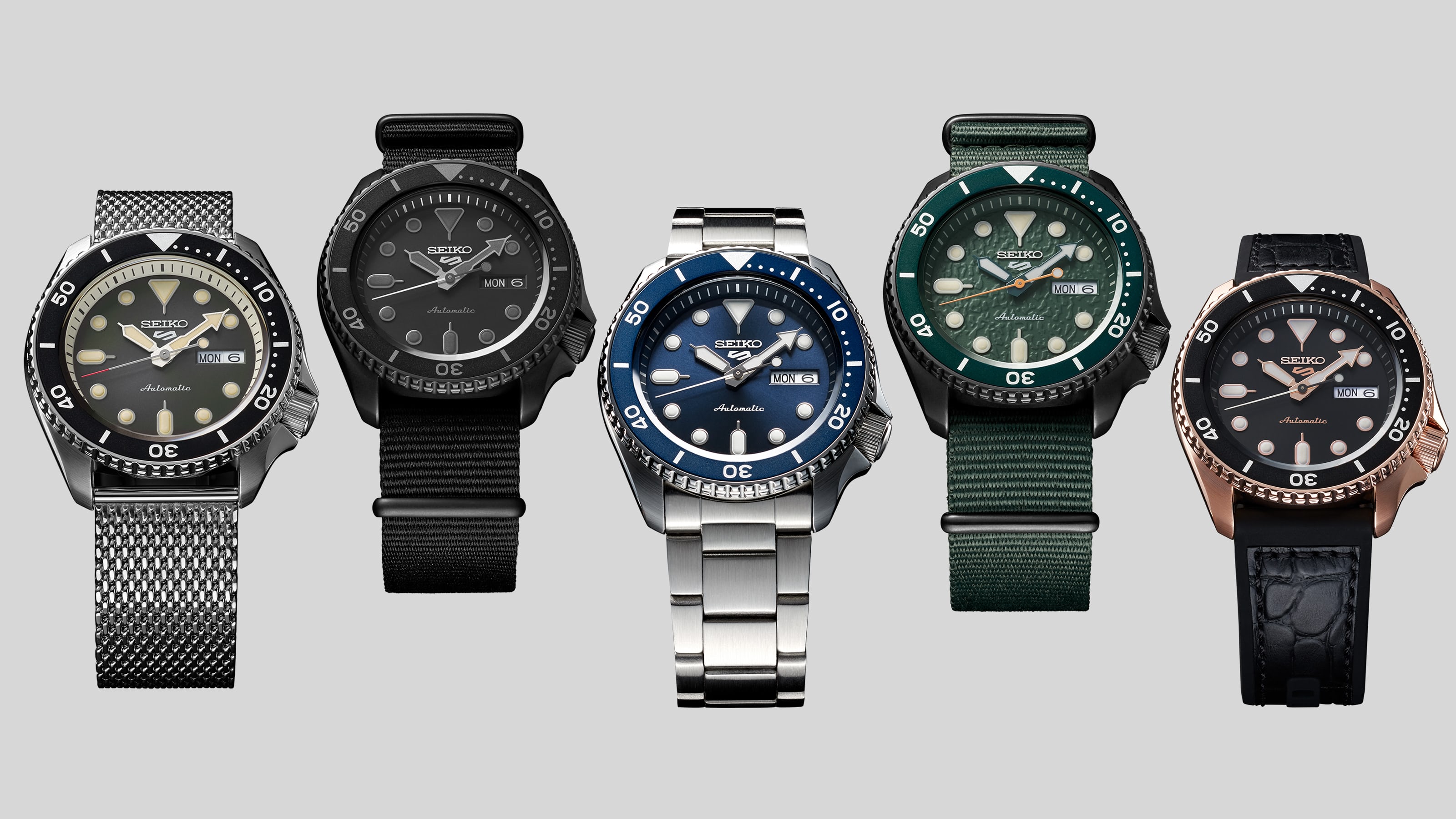 seiko 5 sports new models