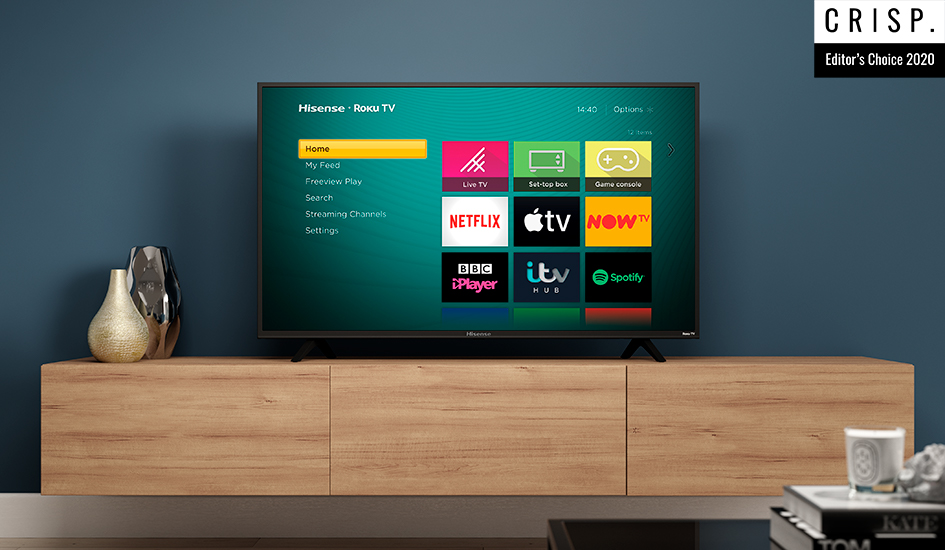 CRISP. TECH : Hisense Roku 4K TV Review (50″ R50B7120UK)