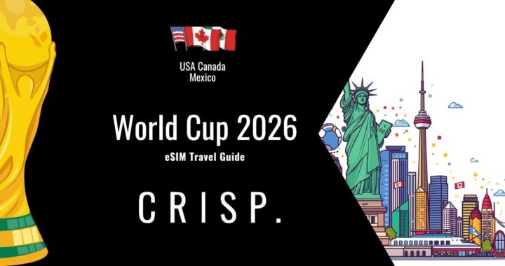 World Cup eSIM 2026: USA, Canada & Mexico